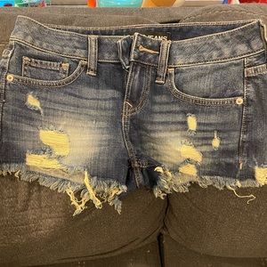 Express Jean shorts NWOT size 0